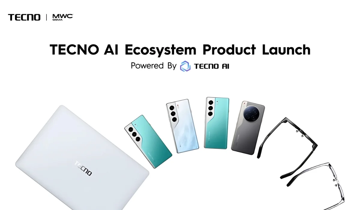 Tecno Unveils AI Glasses, Pro Model & Ecosystem Gear at MWC