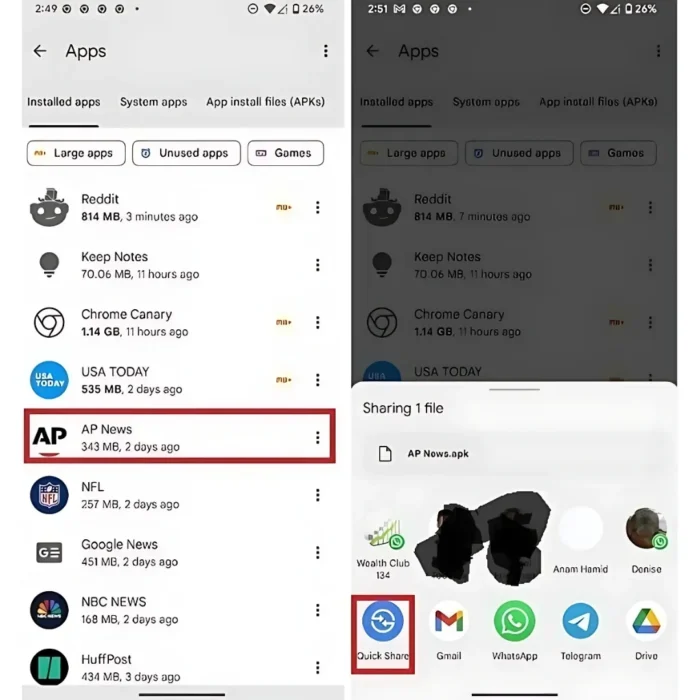 Goodbye, Play Store Nearby Share Here’s How to Share Apps Now