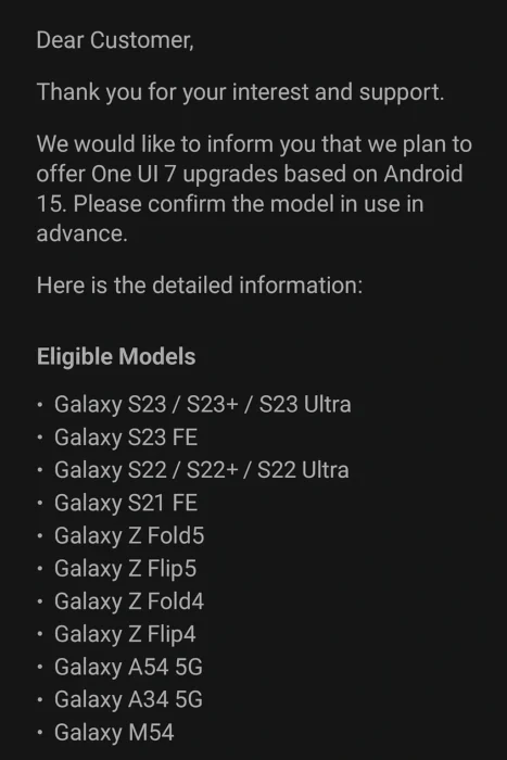 Samsung One UI 7 Rollout Resumes India & Korea Timeline