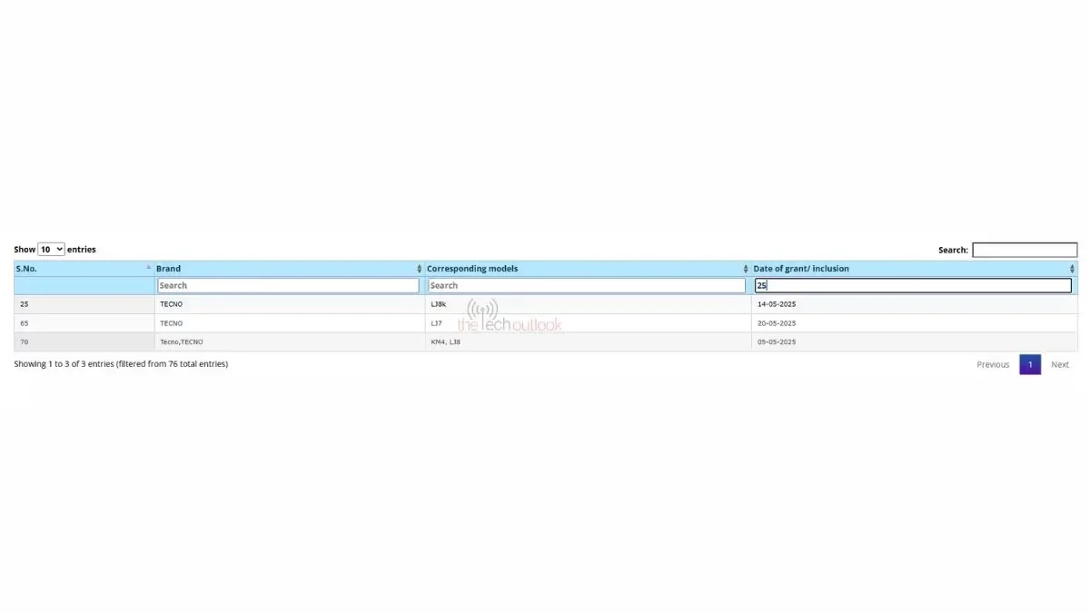 Tecno Pova 7 5G and Tecno Pova 7 Pro 5G BIS Certification
