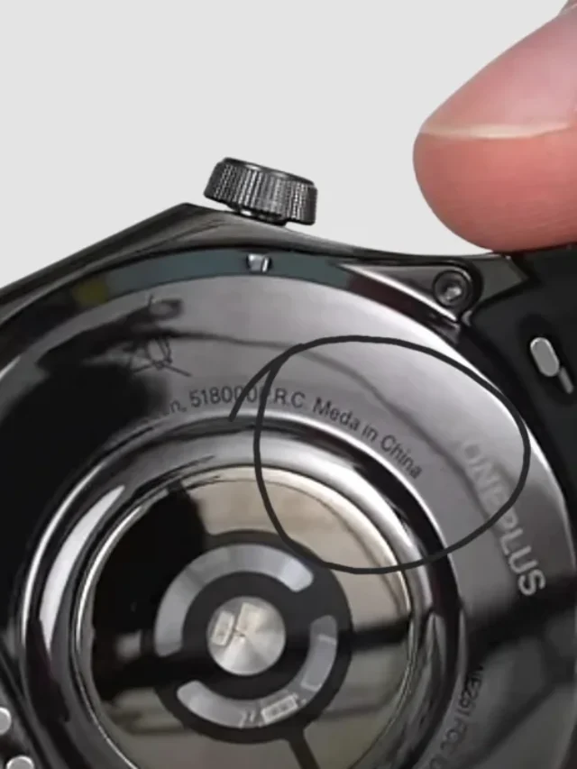 OnePlus Watch 3’s “Meda in China” Typo Sparks Collector Buzz