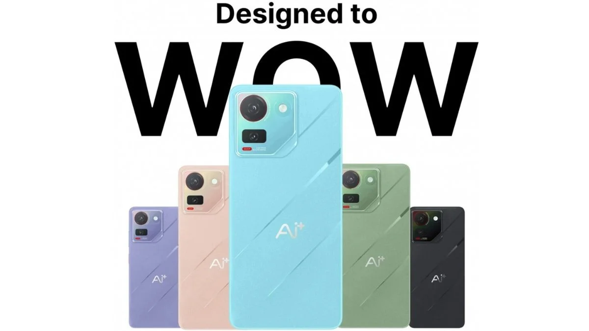 AI+ Smartphones Designs, Colors & July Launch Revealed