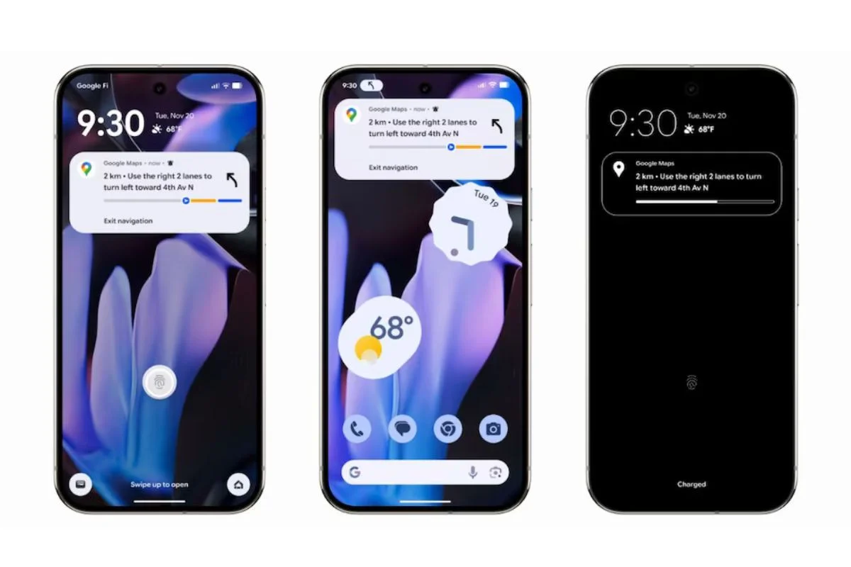 Android 16 Live Updates Show Real-Time Lock Screen Info