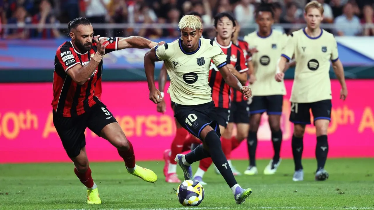 FC Seoul vs Barcelona: Watch Lamine Yamal Score Screamer to Impress Fans in Friendly