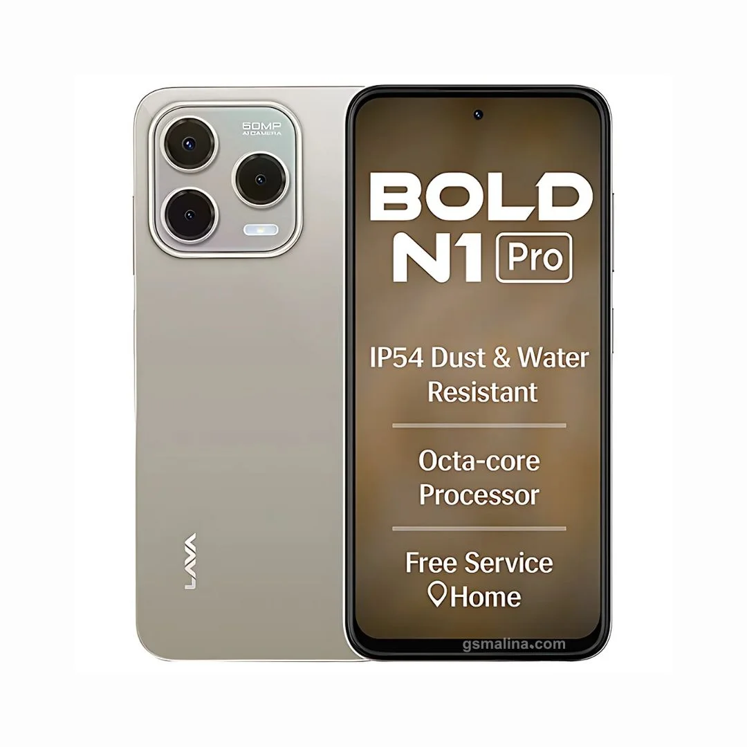 Lava Bold N1 Pro Titanium Gold