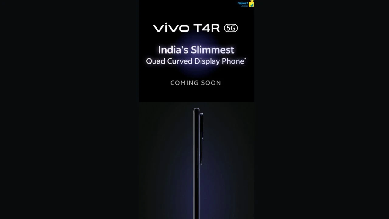 Vivo T4R 5G to Launch Soon in India With Slimmest Quad Curved Display