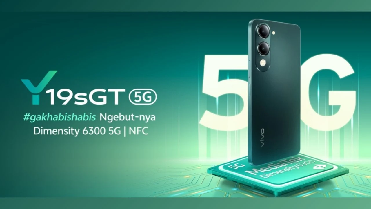 Vivo Y19s GT 5G with Dimensity 6300, 90Hz screen, military-grade construction launched