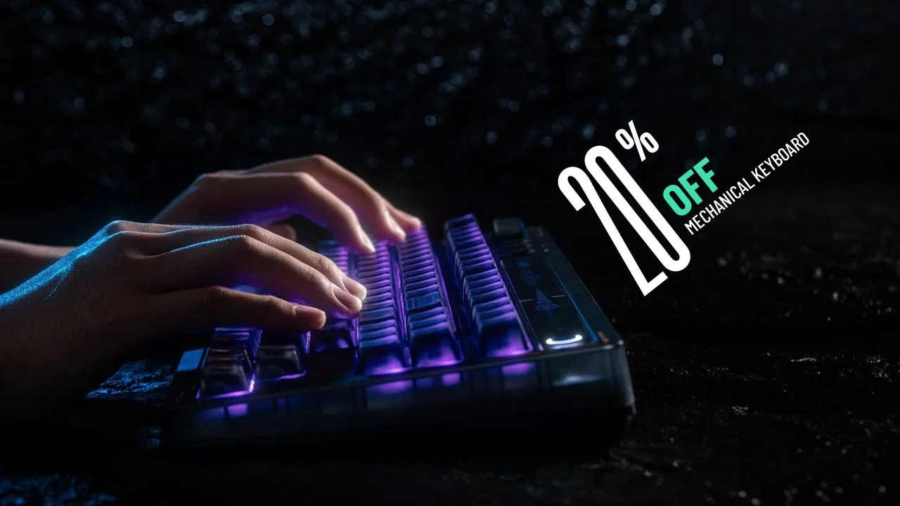 8BitDo Retro 87 Mechanical Keyboard Mecha Break Edition $190 $96