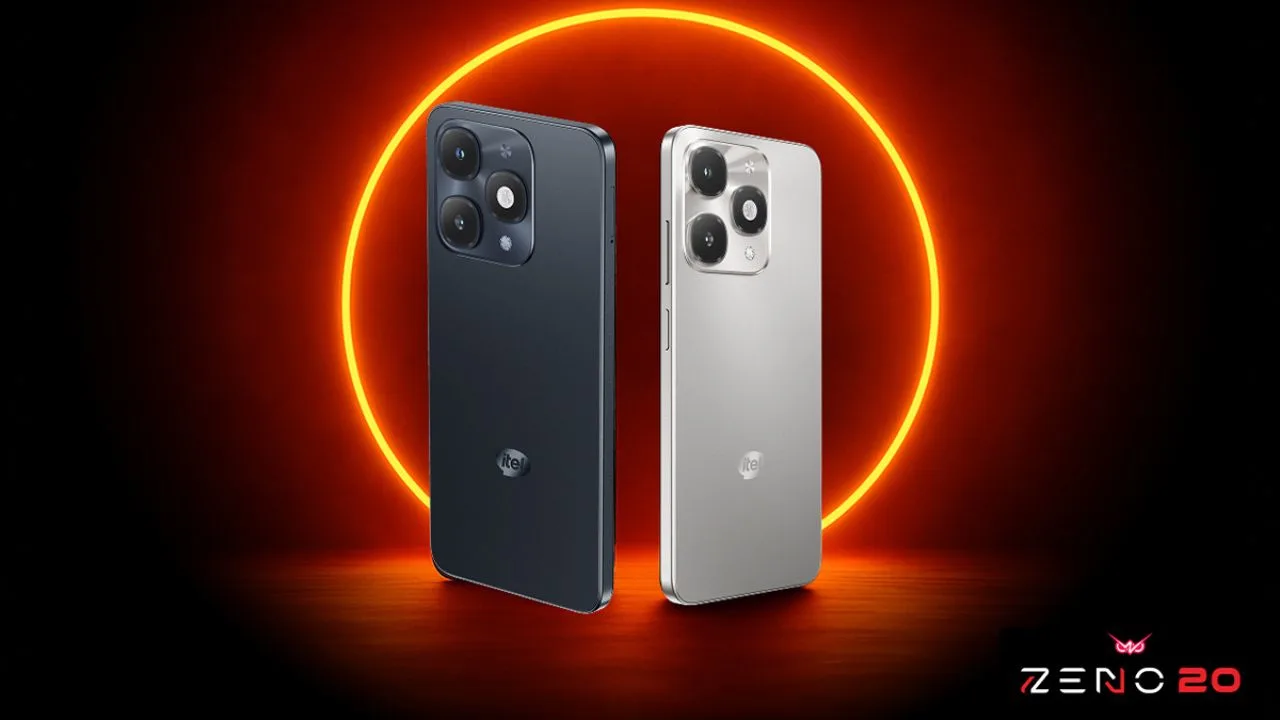 Itel Zeno 20 Launches in India with 6.6″ 90Hz Display, IP54 Rating, and 5000mAh Battery