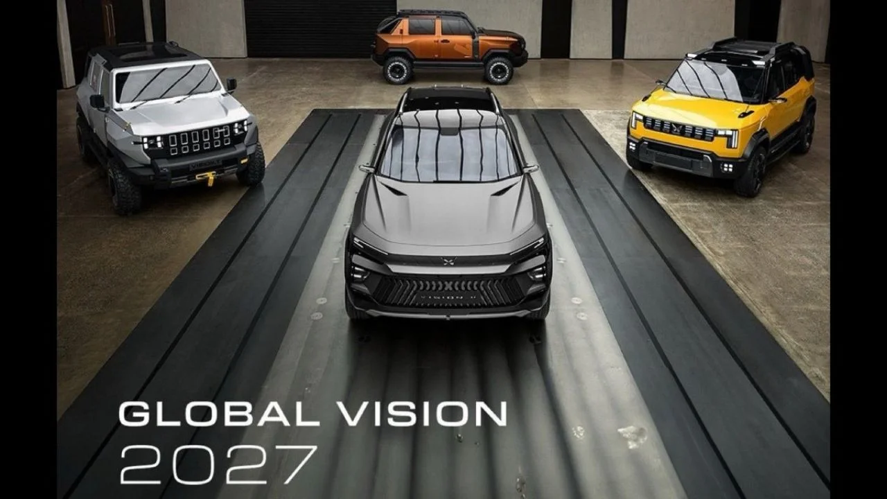 Mahindra Concept SUVs and NU_UX Experience Revealed at Global Vision 2027
