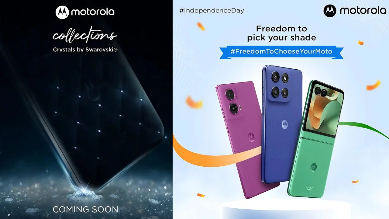 Motorola Razr 60: Get Ready to Dazzle! Swarovski Crystal Edition Confirmed for India