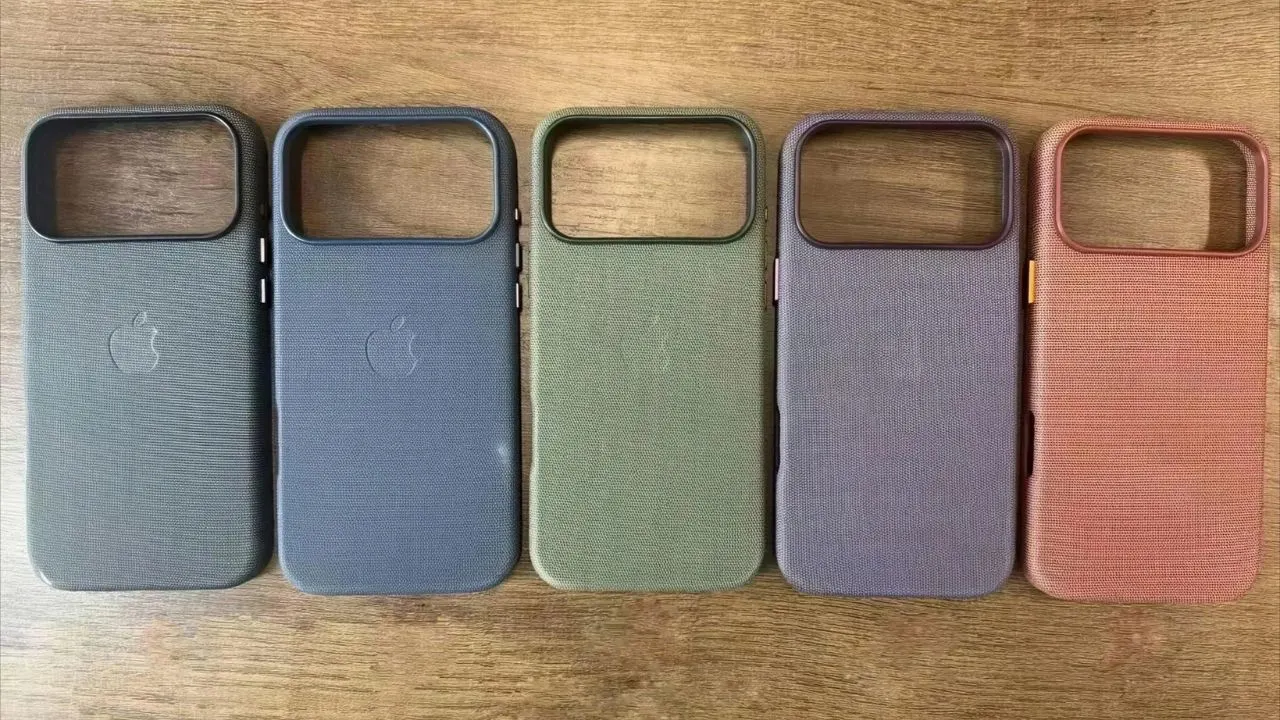 iPhone 17 cases leaked again, Apple replaces FineWoven with new TechWoven design