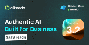 Aikeedo 3.4.1 – SAAS OpenAI – AI Chat, Content, Image, Voice, Code