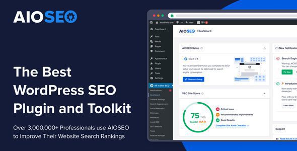 All in One SEO Pack Pro 4.9.0 Free + Addons – WordPress SEO Plugin