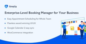 Amelia 8.7.0 – Enterprise-Level Appointment Booking WordPress Plugin