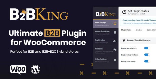 B2BKing 5.4.50 – The Ultimate WooCommerce B2B & Wholesale Plugin