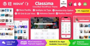 Classima 2.13.2 – Classified Ads WordPress Theme