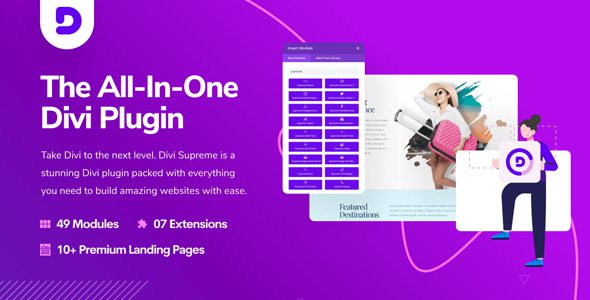Divi Supreme Pro 5.0.0 – Divi Plugin for Building Amazing Divi Websites