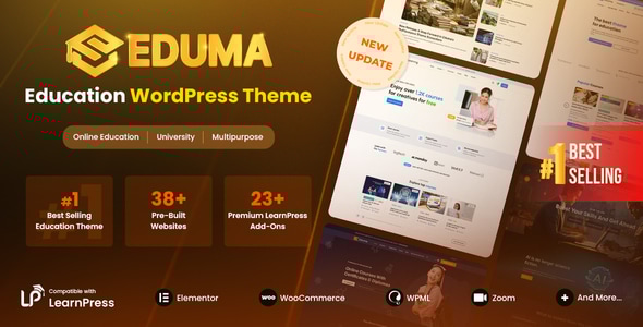 Eduma 5.7.9 – Education WordPress Theme