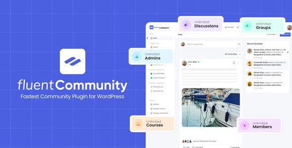 Fluent Community Pro 2.1.0 – WordPress Community Plugin