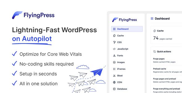 FlyingPress 5.2.3 – Lightning-Fast WordPress on Autopilot