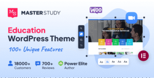Masterstudy 4.8.131 – Education WordPress Theme