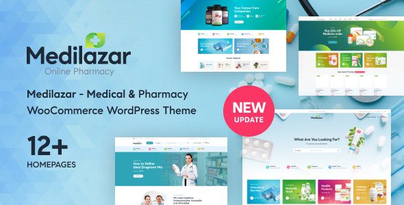 Medilazar 1.3.2 – Pharmacy Medical WooCommerce WordPress Theme