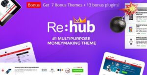 Rehub 19.9.9.2 – Price Comparison, Multi Vendor Marketplace WordPress Theme