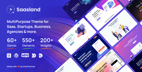 SaasLand 3.7.2 – Saas, Startup, Technology & IT Solutions WordPress Theme
