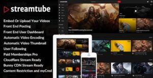 StreamTube 4.15 – Video Streaming WordPress Theme