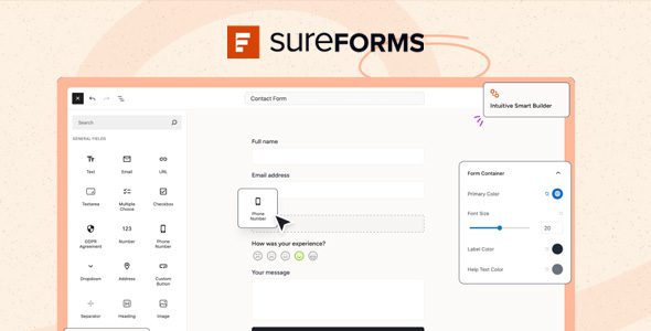 SureForms Pro 2.1.0 AI Drag & Drop Form Builder for WordPress