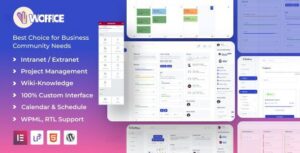 Woffice 5.4.32 – Intranet, Extranet & Project Management WordPress Theme