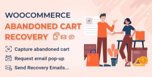 WooCommerce Abandoned Cart Recovery 1.1.8 – Email – SMS – Messenger