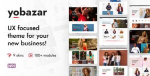 Yobazar 1.6.6 – Elementor Fashion WooCommerce Theme