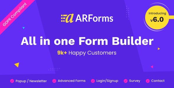 ARForms 7.0.2 – WordPress Form Builder Plugin