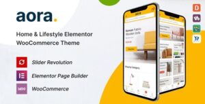 Aora 1.3.16 Home & Lifestyle Elementor WooCommerce Theme