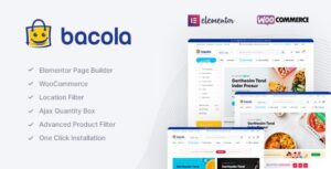 Bacola 1.5.7 Grocery Store and Food eCommerce Theme