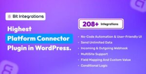 Bit Integrations Pro 2.6.3 – Automation Plugin for WordPress