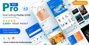 ProKit Flutter 6.7.0 – Best Selling Flutter UI Kit with Chat GPT App